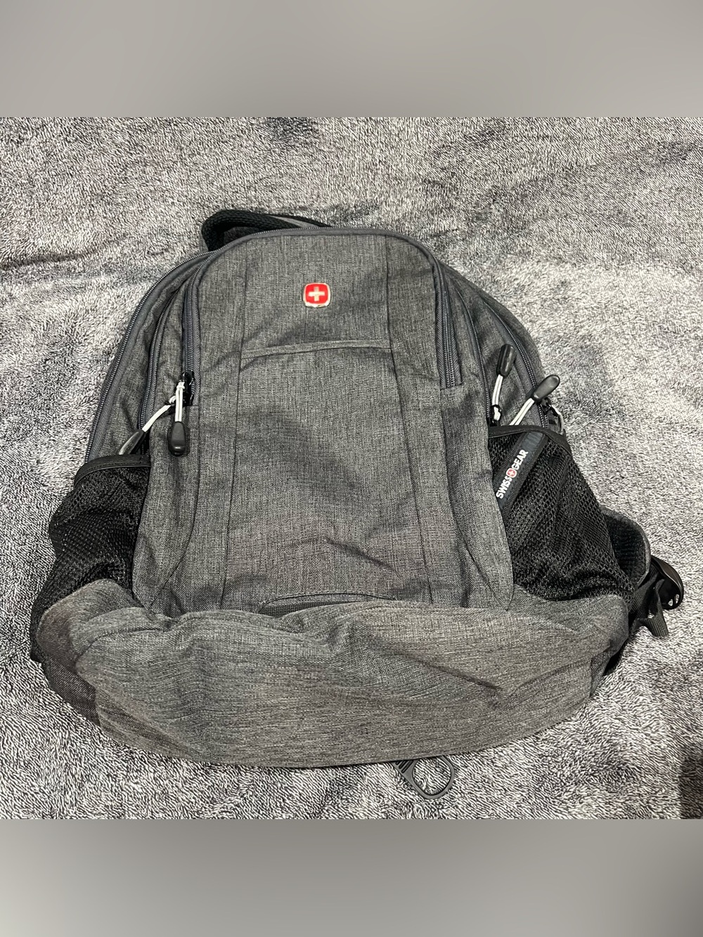 Swissgear Cecil laptop Backpack in heather gray